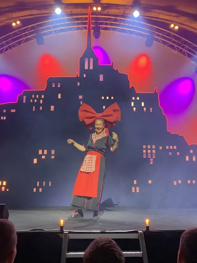 Céline Ledoux sur scène