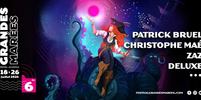 Affiche 1 - Festival Grandes Marées 2026