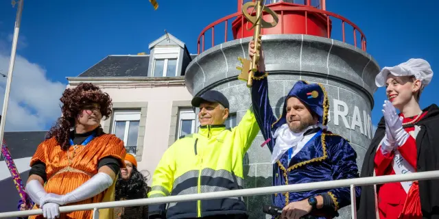 Remise des clefs de la ville - Carnaval de Granville