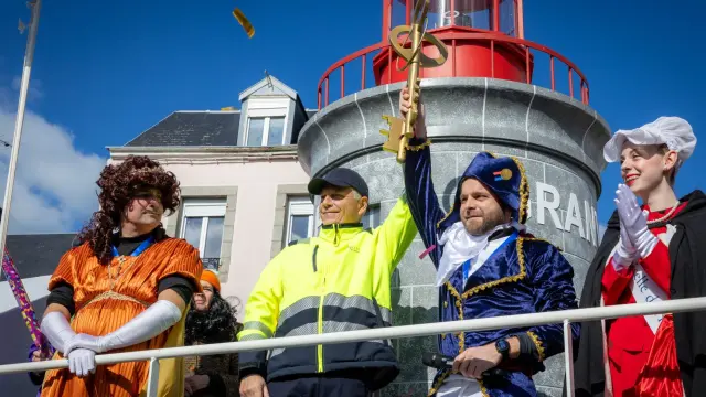 Remise des clefs de la ville - Carnaval de Granville