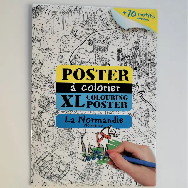 Poster A Colorier Normandie Movi