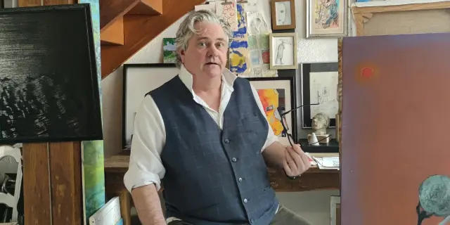 Jean-Francois Hélye, artiste à Cérences