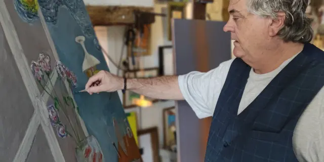 Jean-Francois Hélye, artiste à Cérences