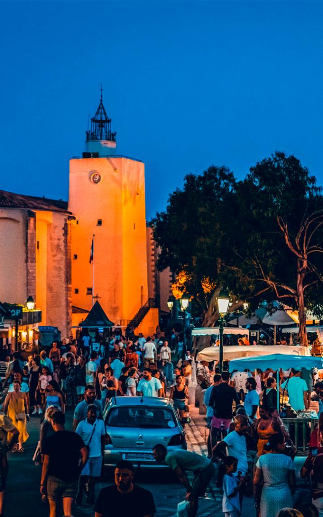 Marche Nocturne Port Grimaud Cote D Azur 15
