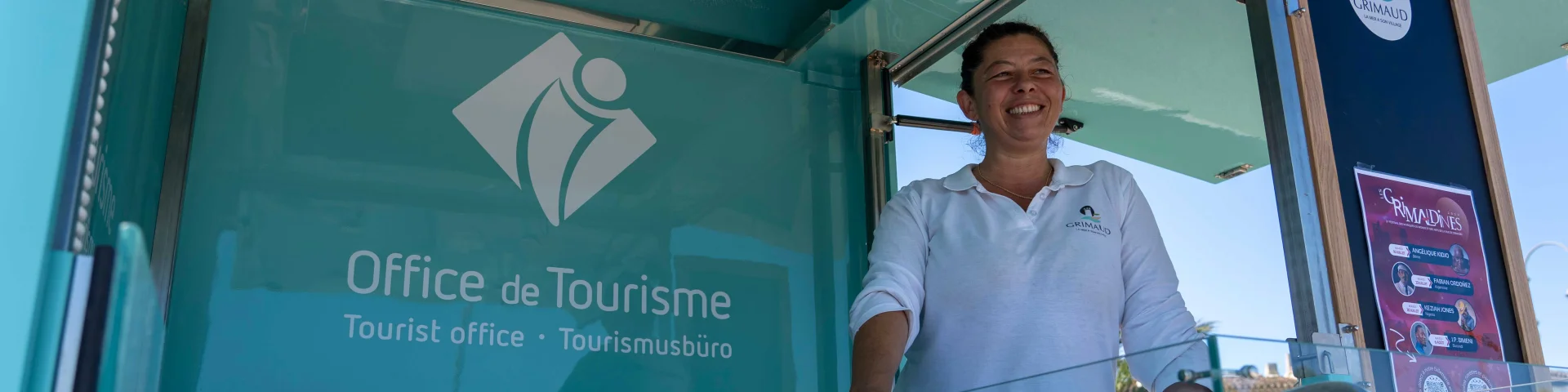 Triporteur Dinformation Grimaud Tourisme 1