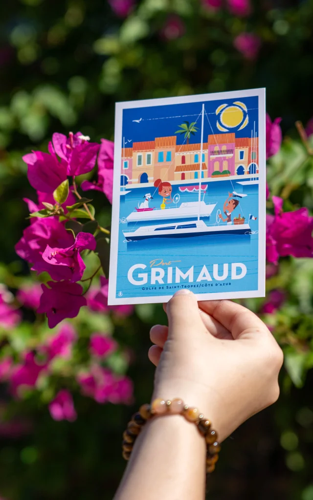 Postkarte Grimaud Monsieur Z 2
