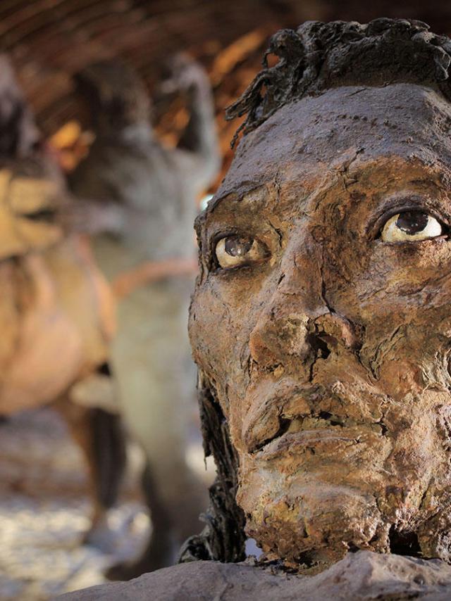 ImageLa bataille de Little Bighorn d'Ousmane Sow