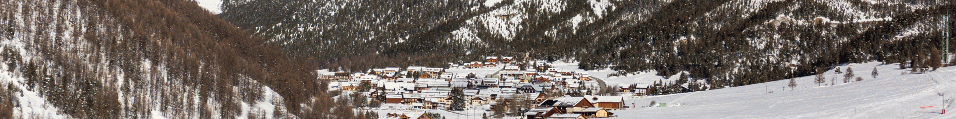 Ski Alpin Arvieux Bas De La Station Hd 7