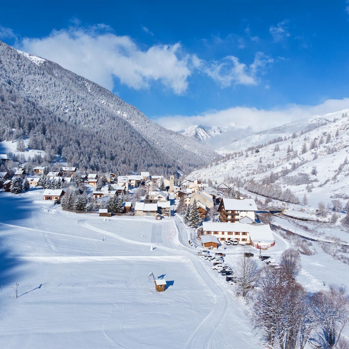 Panorama Queyras depuis la crête de Gilly (Abriès Ristolas)