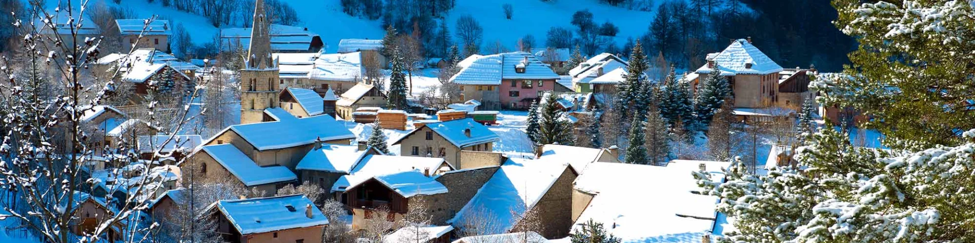 Chateau Ville Vieille Queyras Hiver