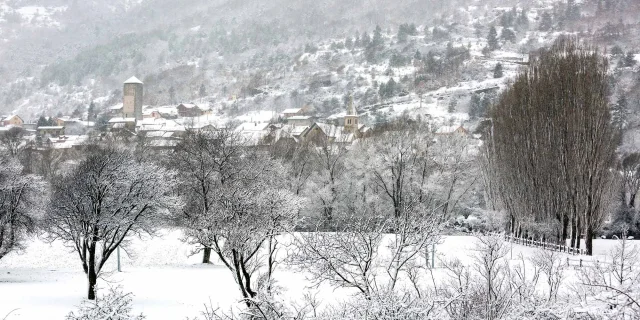 Saint Clement Sur Durance Hiver