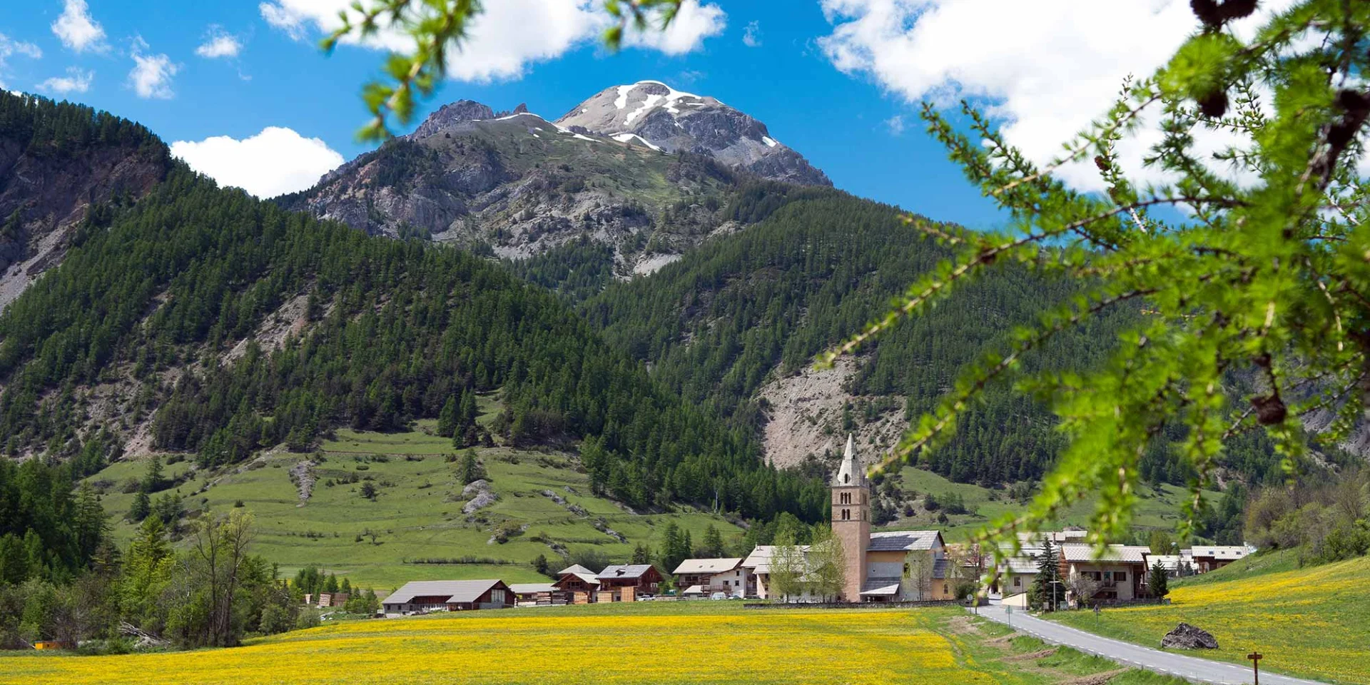 Arvieux Village Station Queyras Ete