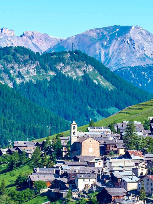 St Veran Village Station Queyras
