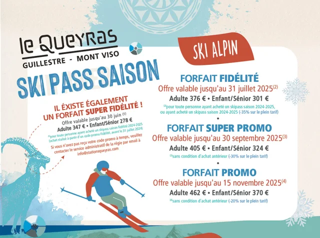 Forfait Saison Queyras 2025 2026 1