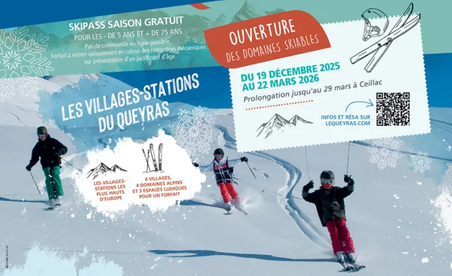 Forfait Saison Queyras 2025 2026 2