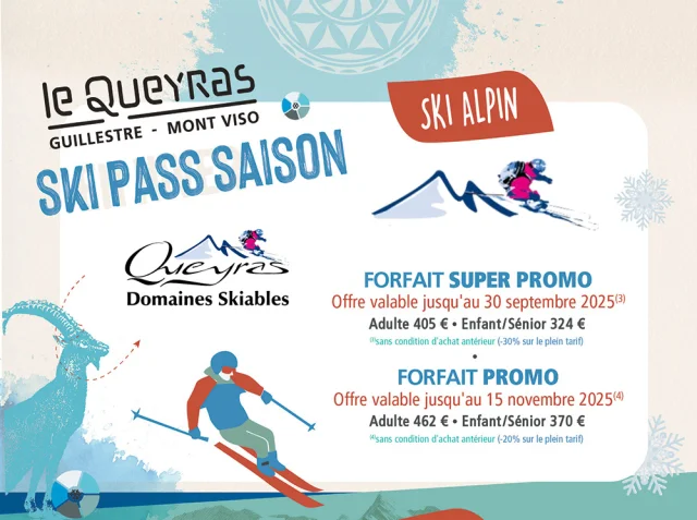 Forfait Saison Queyras 2025 2026 2