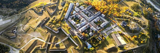 Mont Dauphin En Automne