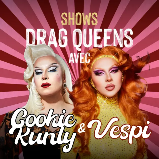 Dragqueens Cookie Kunty & VEspi