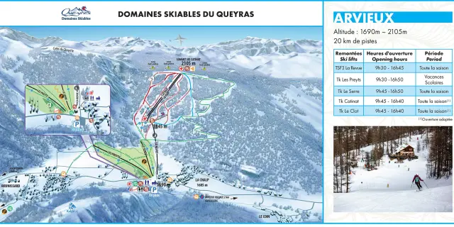 Domaine Skiable Alpin Queyras Arvieux