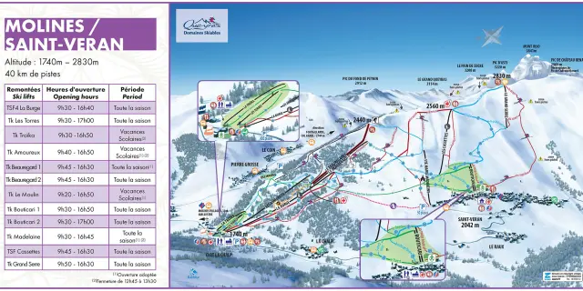 Domaine Skiable Alpin Queyras Molines St Veran