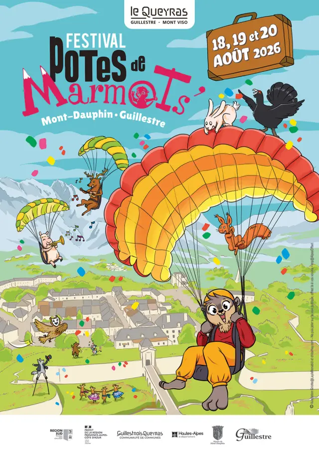 Affiche Potes De Marmots A4