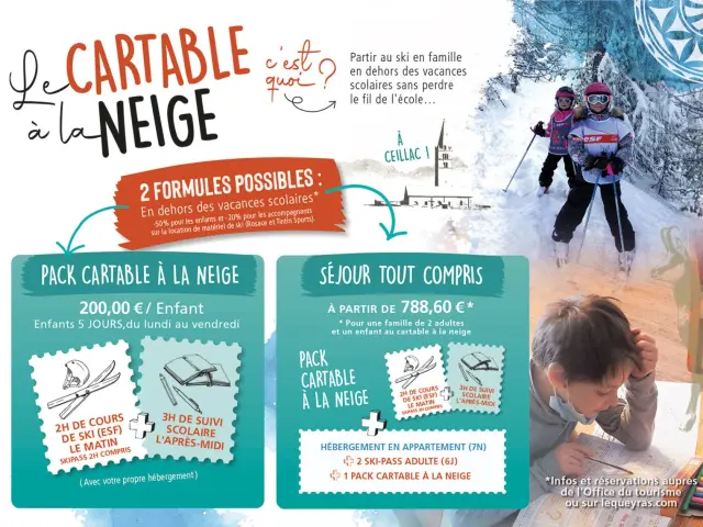 Cartable Neige Ceillac 2027
