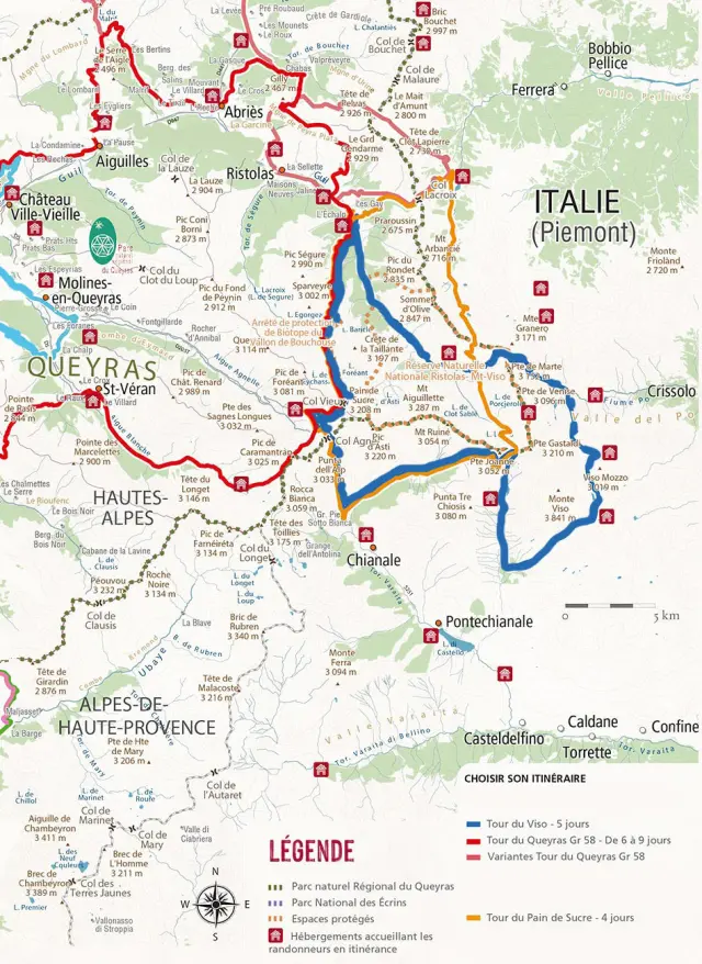 Carte Tour Du Viso 05