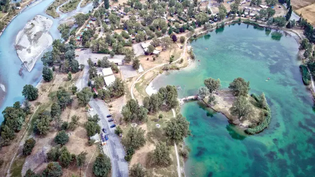 Vue Aerienne Plan Eau Eygliers