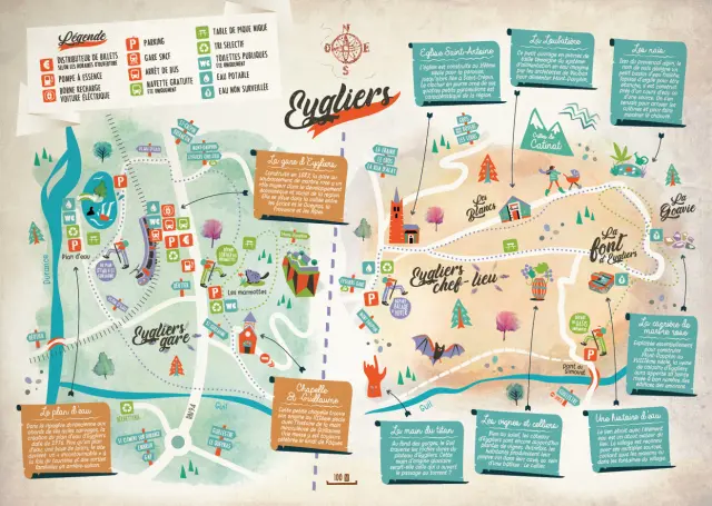 Plan Eygliers Village