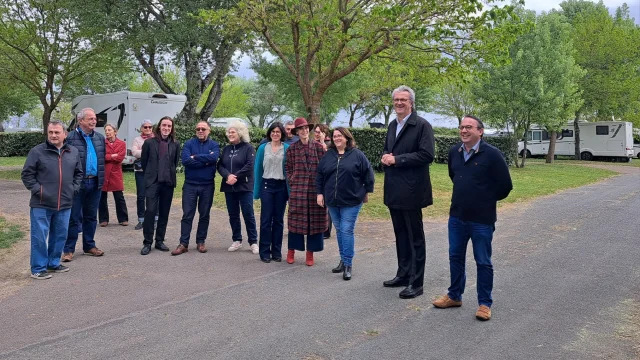 Visite du camping