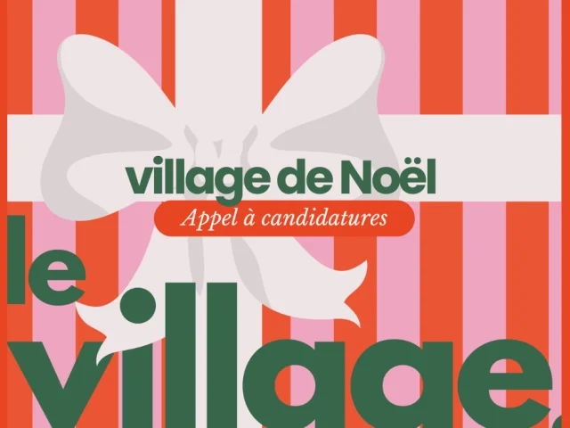 Affiche Marché de Noël 2025