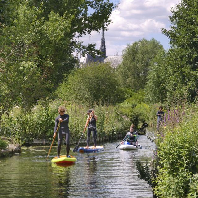 Amiens, Hortillonnages, Stand Up Paddle