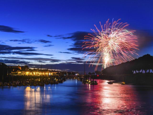 Saint-Valery-sur-Somme, Feu d'artifice