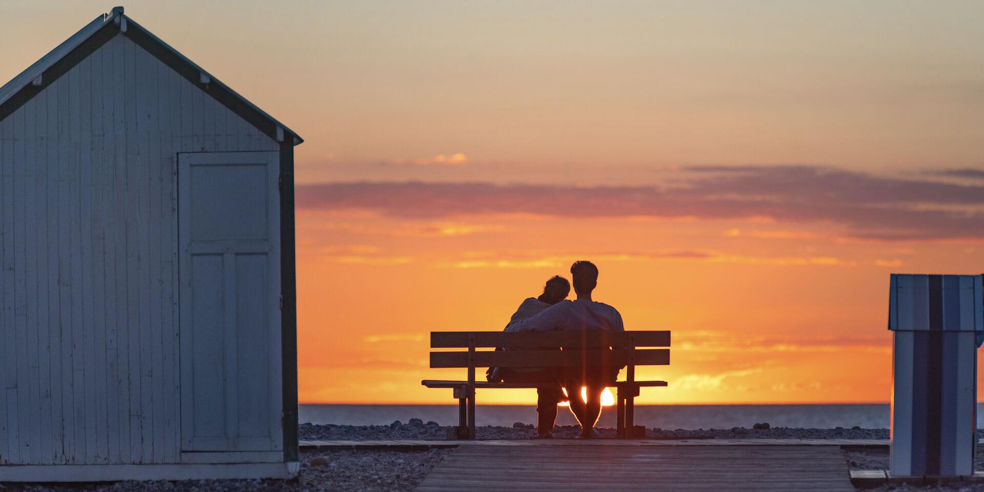Cayeux-sur-Mer, Coucher de Soleil