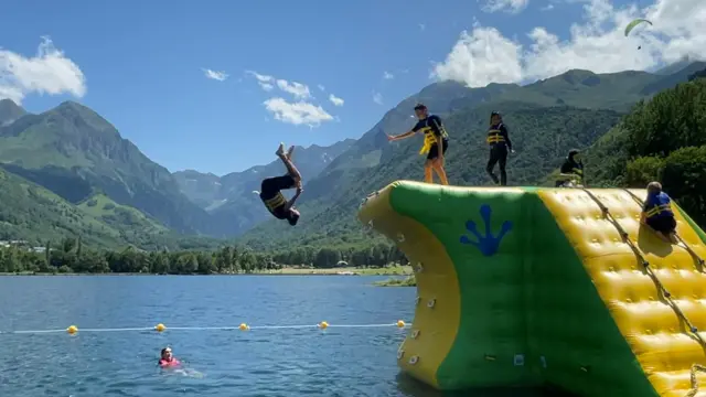 Aquapark Du Louron en famille, dans les Pyrénées