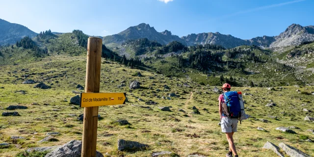 Randonnée sur le GR10, dans la Réserve Naturelle Nationale du Néouvielle