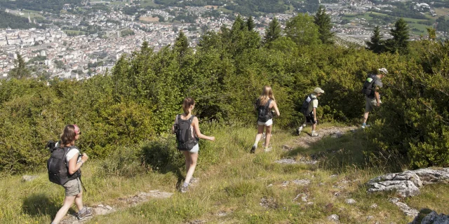 Randonneurs au Pic Du Jer