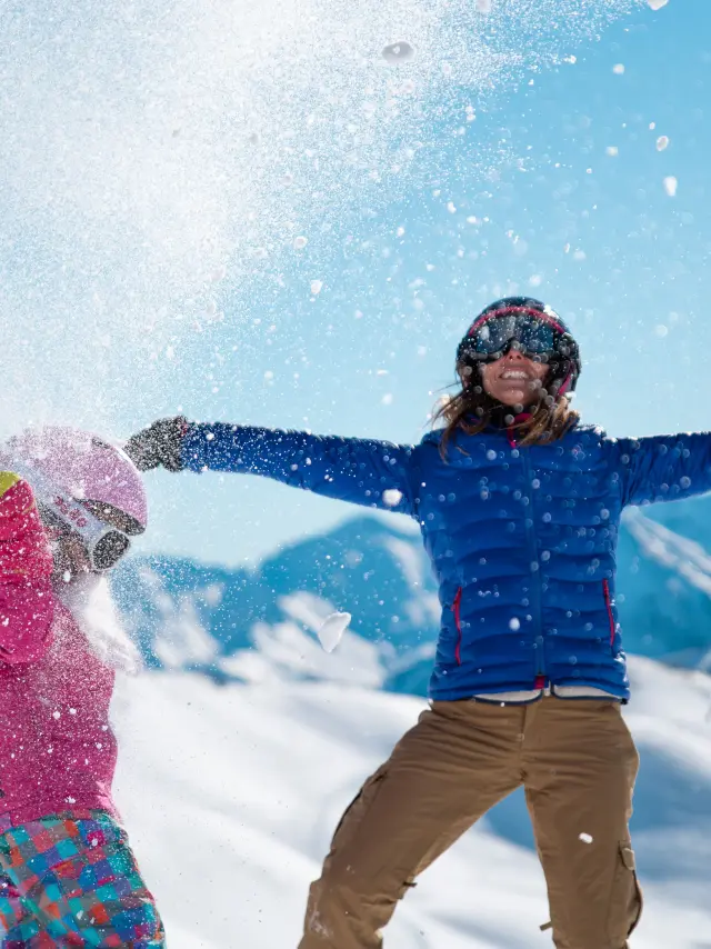 Cours de ski enfant à Saint-Lary