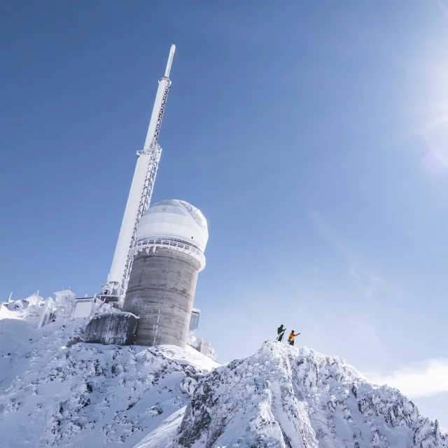 Pic du Midi - freeride departure