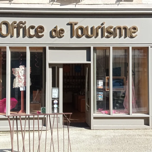 Devanture de l'Office de tourisme de Jussey - Vesoul-Val de Saône