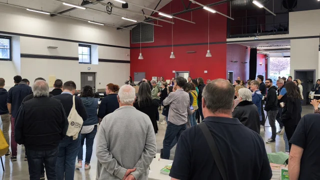 Matinée d'échanges de documentation à la bourse aux documents organisée par Destination 70, à Héricourt en 2025 - Vosges du Sud, Haute-Saône
