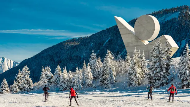 Ski Nord Plateau Des Glieres