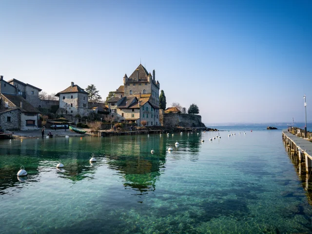 Yvoire et le lac Léman