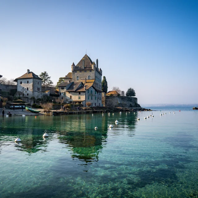 Yvoire et le lac Léman