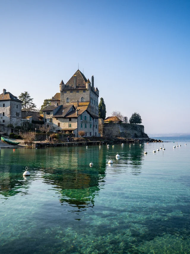 Yvoire et le lac Léman