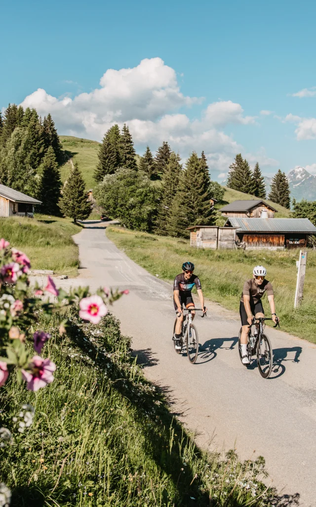 Vélo de route aux Gets