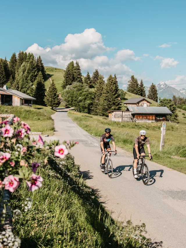 Road cycling in Les Gets