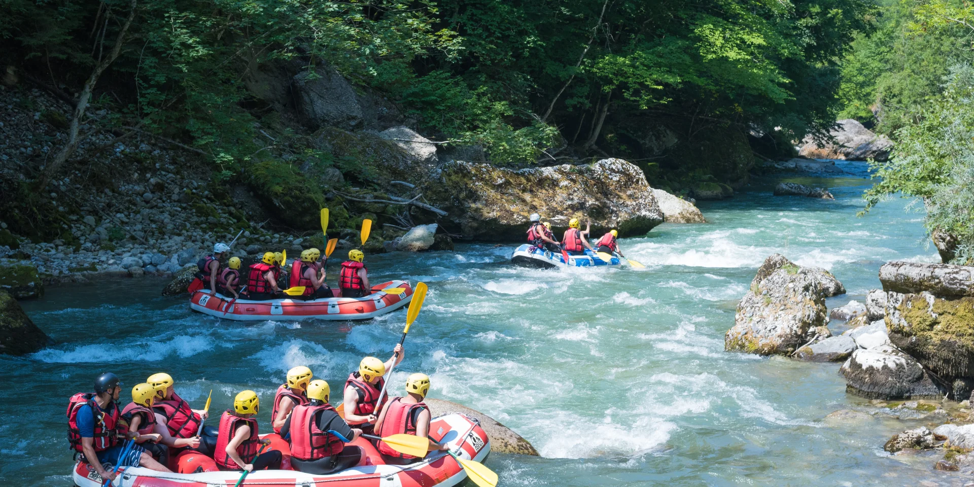 Rafting sur la Dranse
