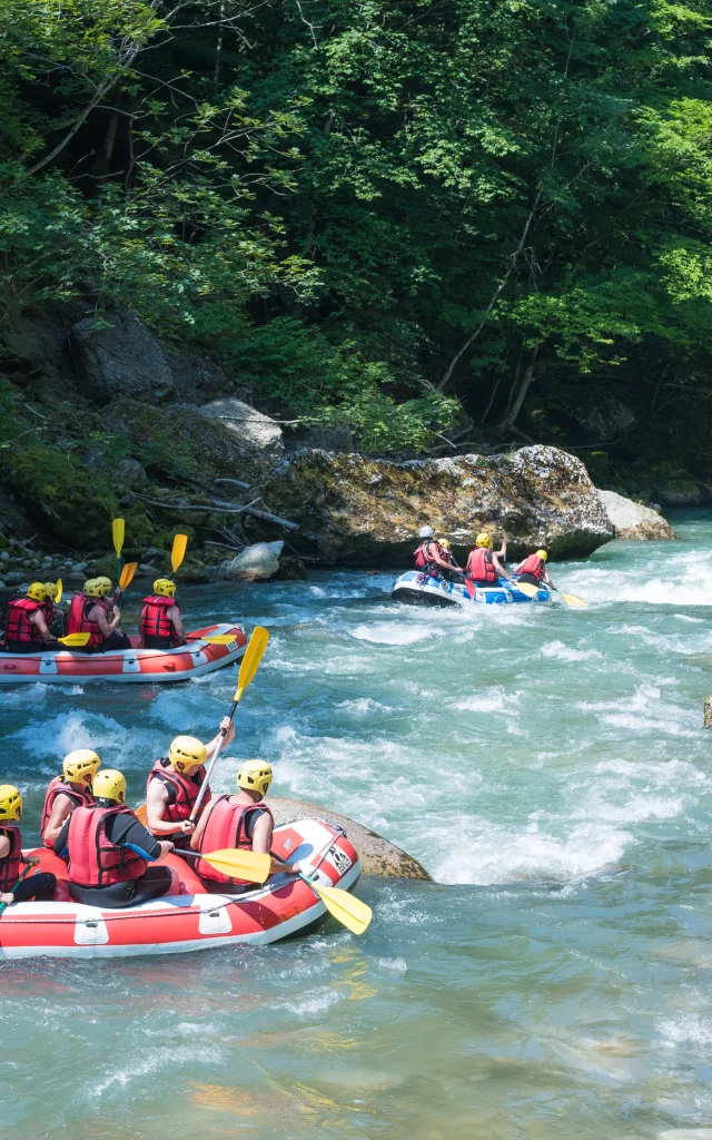 Rafting sur la Dranse