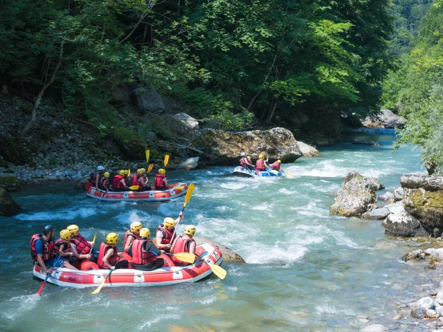 Rafting sur la Dranse
